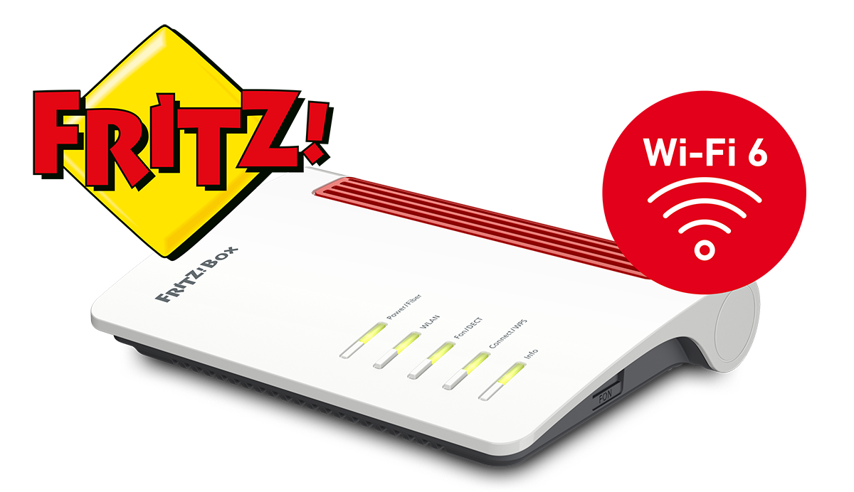 Foto ufficialeRouter FritzBox wifi6 per i privati